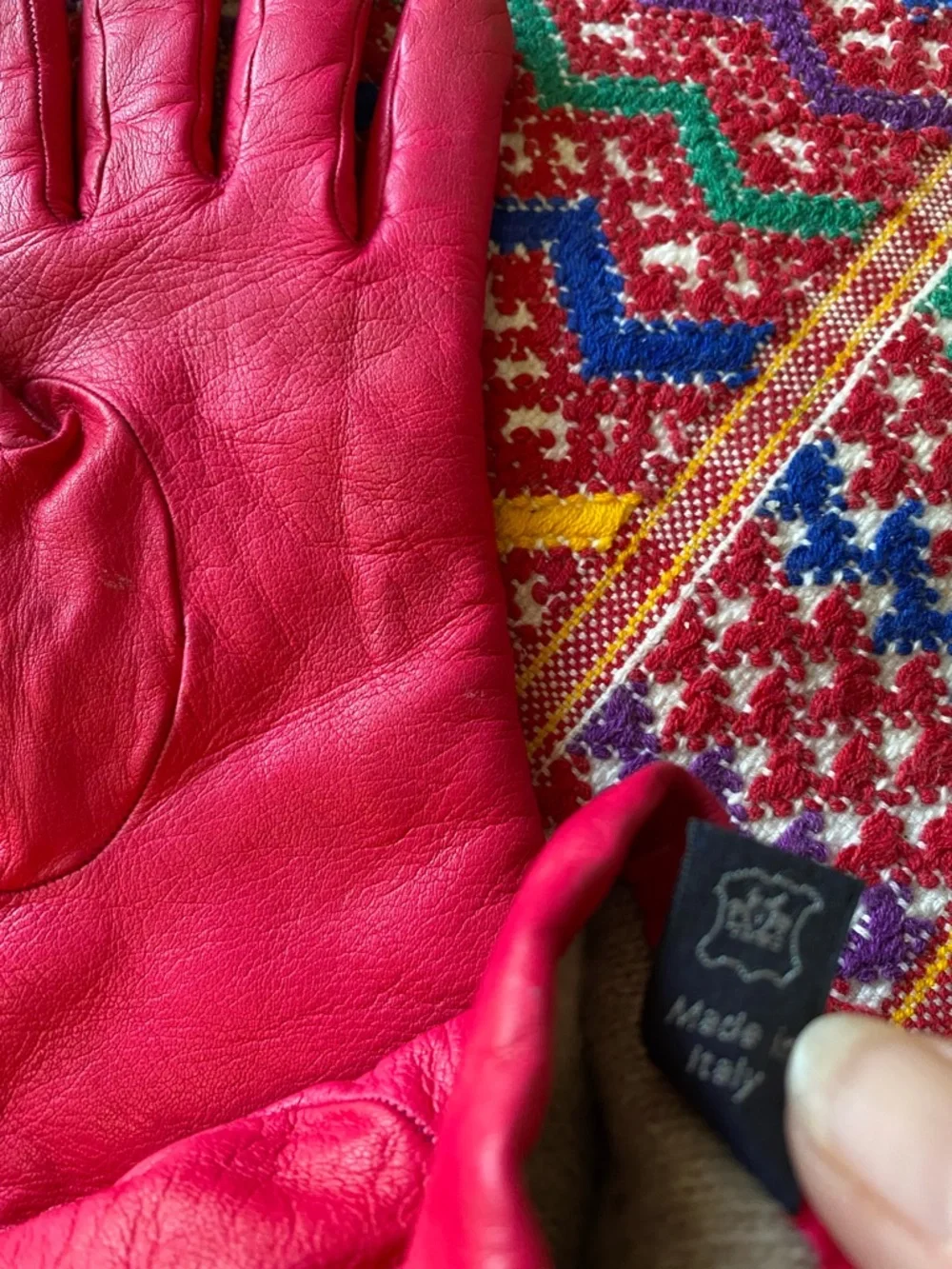 Vintage Leather Gloves